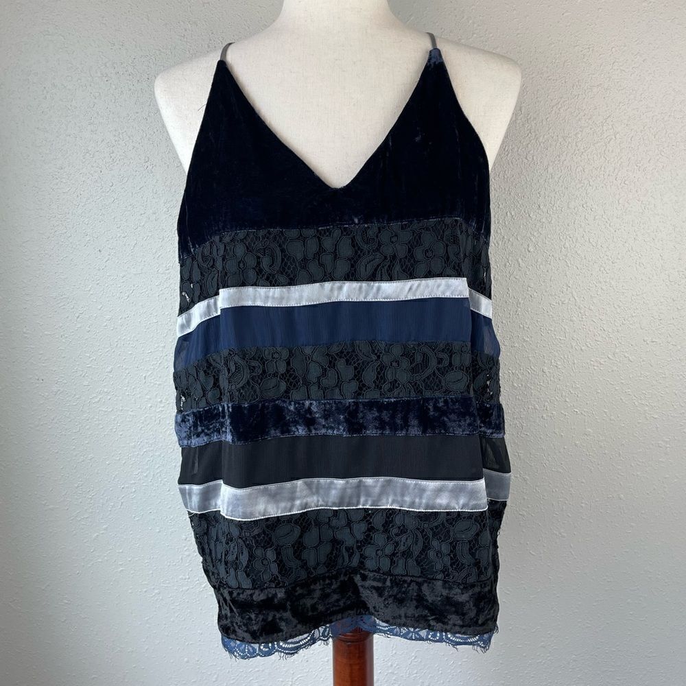 LOFT Velvet Tank Top Size Petite L